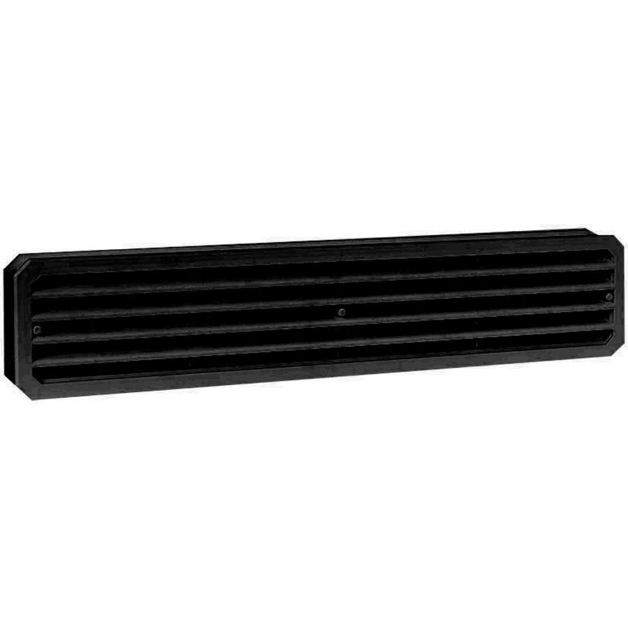 Kunststof deurventilatierooster 451 5x91,7mm zwart