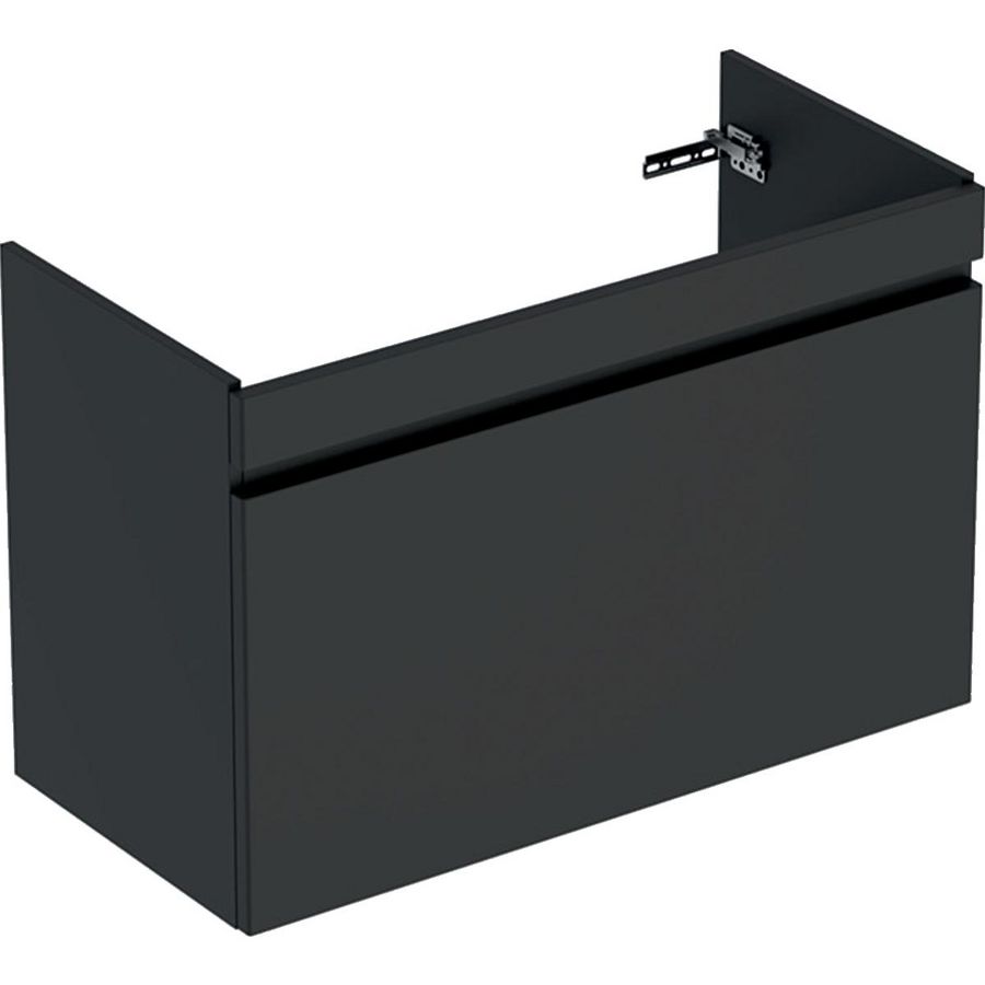 Renova Plan wastafel onderkast + lade 100cm lava mat