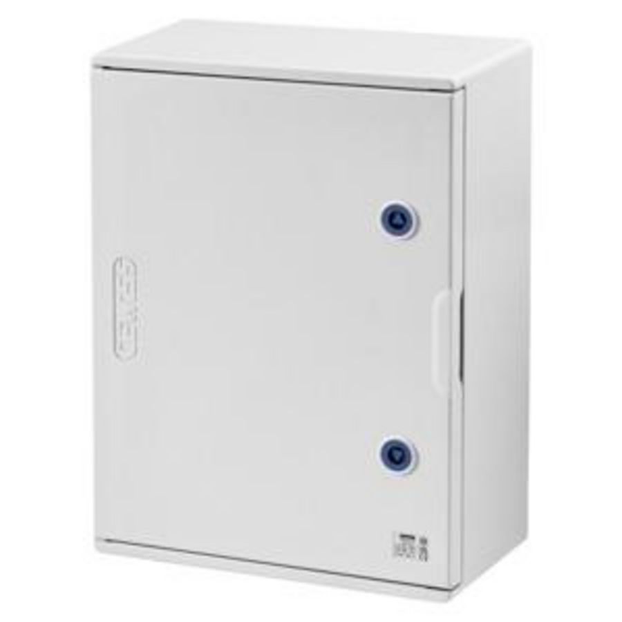 POLYESTER KAST BLANCO DEUR VOORZIEN SLOT 310x425x160 I