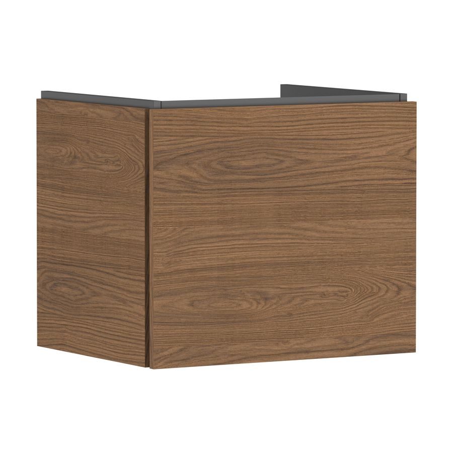 Badmeubel Xilesa E 580/470+1 lade wastafel Cashmere Oak