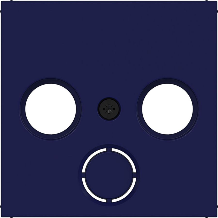 Centraalplaat voor antenne 2/3-gaats uitbreekbaar A.x/C.x ocean halfgl
