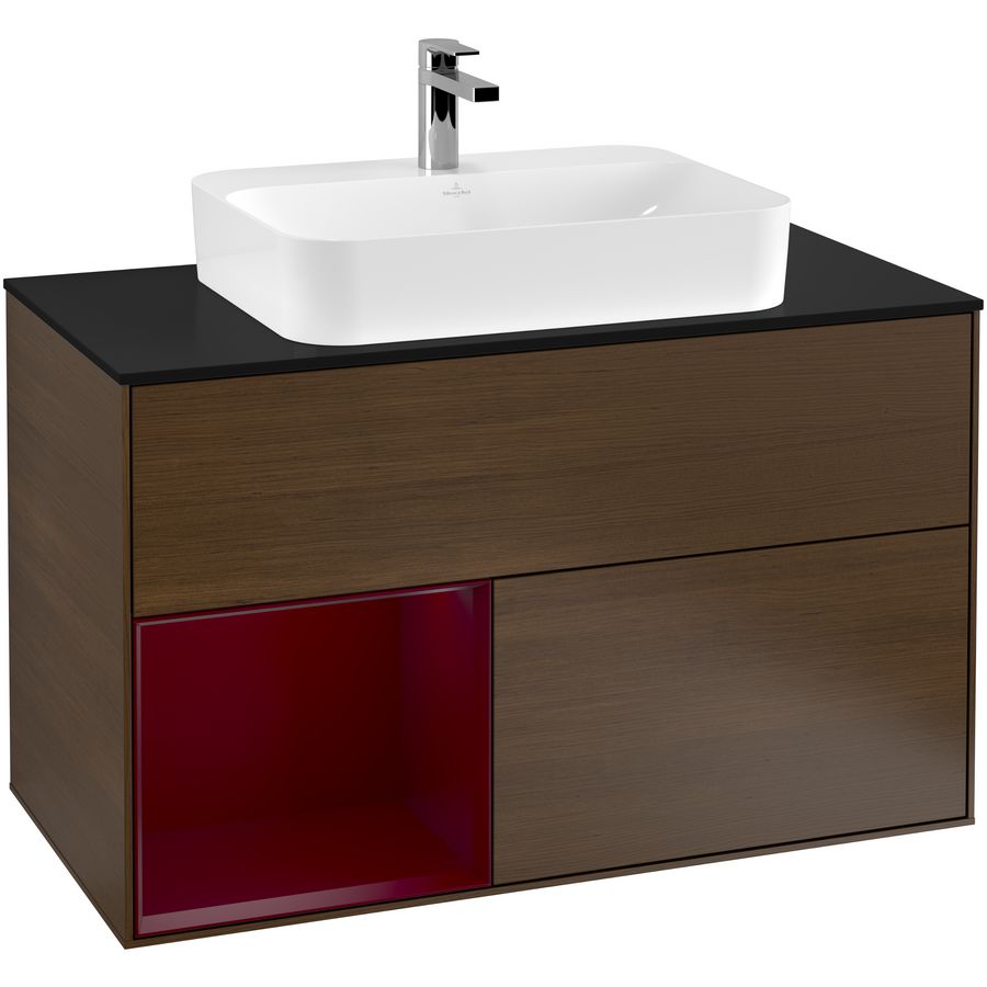 Wastafelonderkast Finion 1000x603x501mm W.Veneer G362HBGN