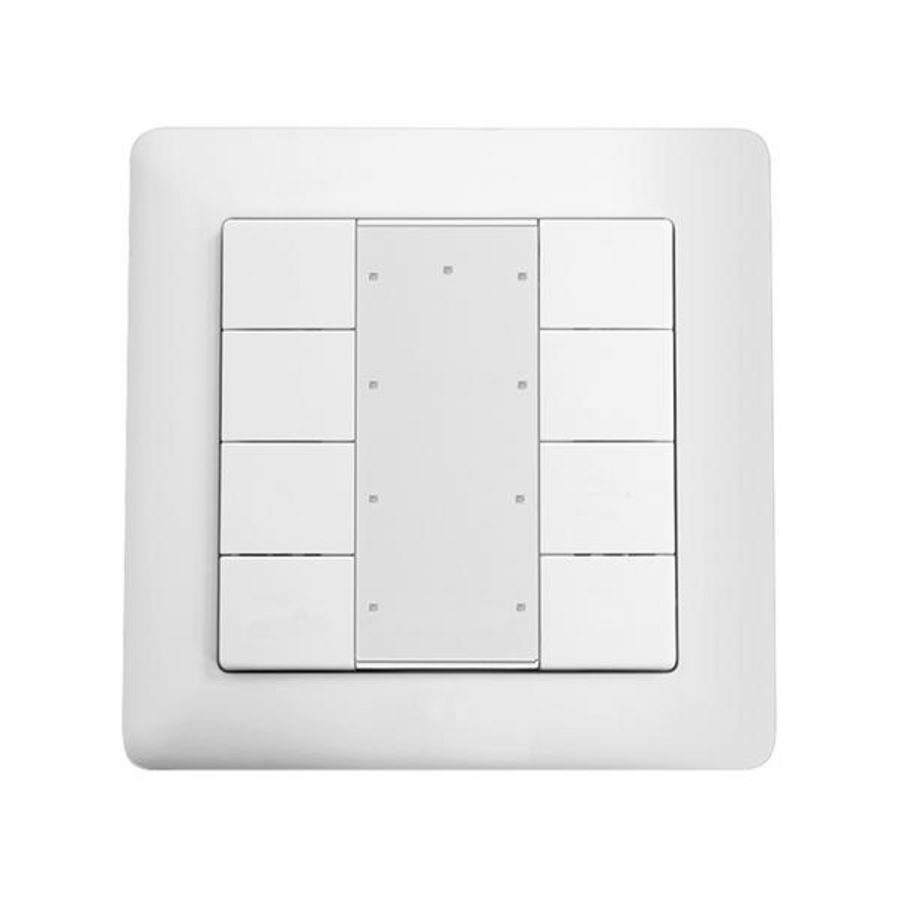 Impulsgever PUSH BUTTON x8 DALI-2 WH
