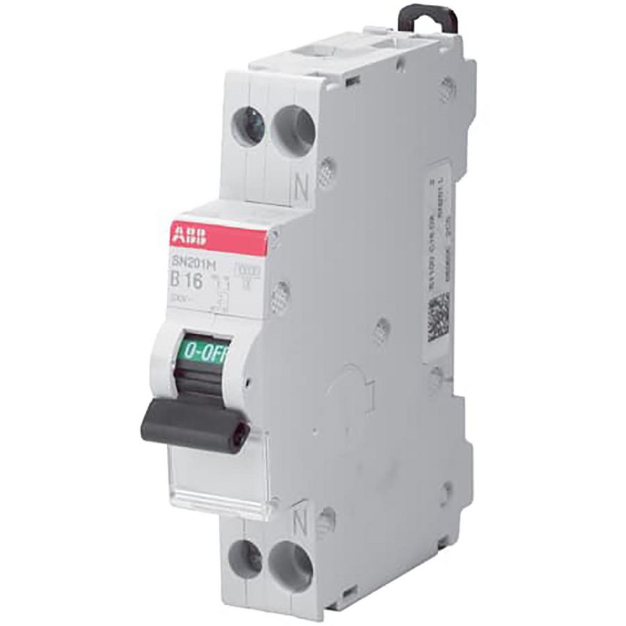 Installatieautomaat 1P+N 10kA-10kA B-karakteristiek 16A