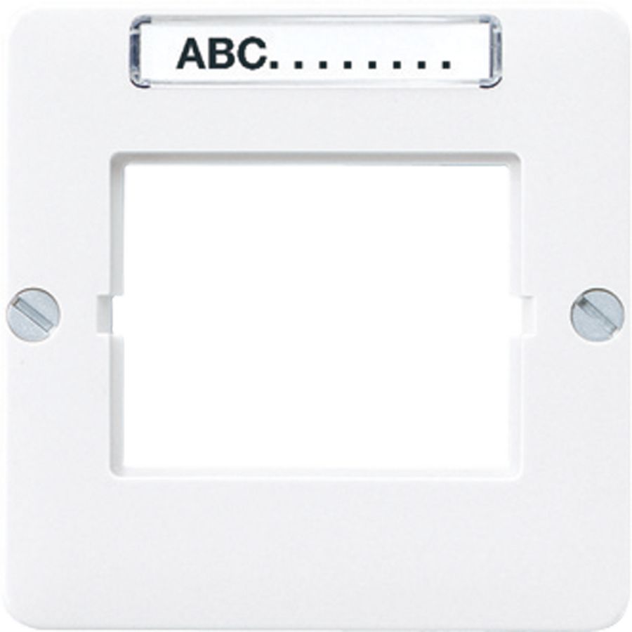 Afdekking CD500 a.wit v.mod.jack 2-vdg.