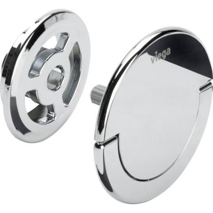 Rozet Visign M4 kunststof/verchroomd