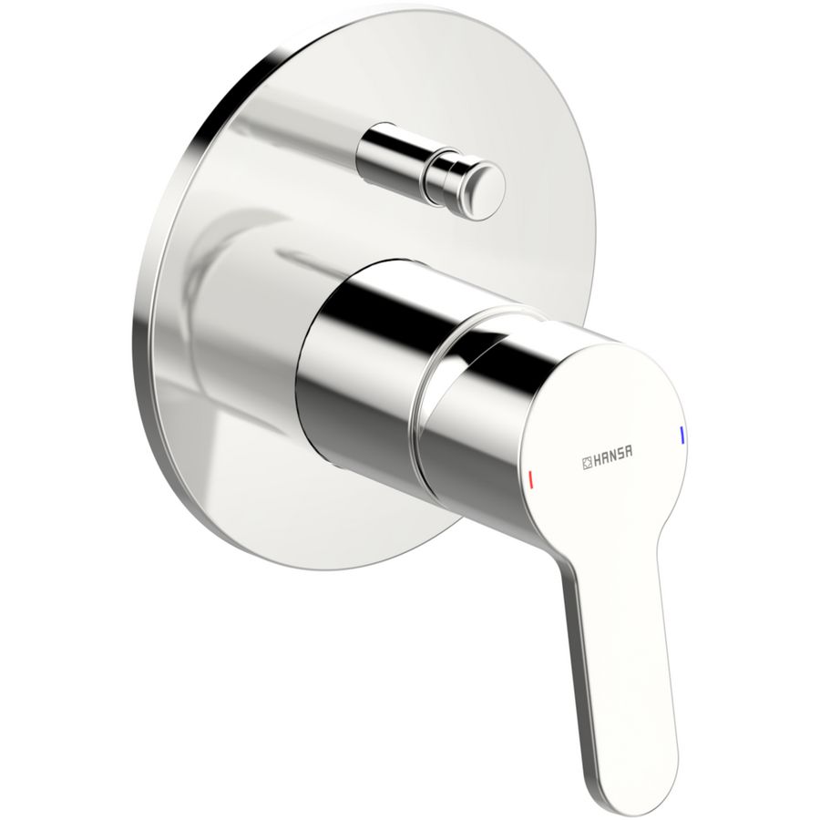 Afbouwdeel 1-hendel mngkr rozet Ø130mm HANSAPRIMO VARIO