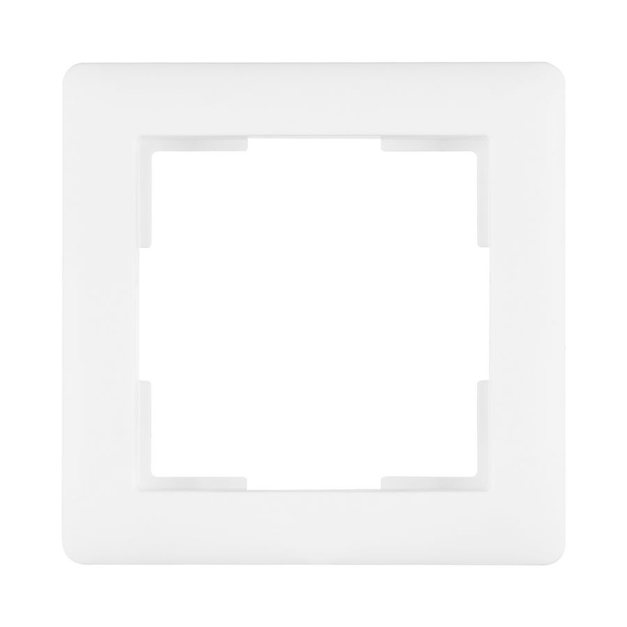 Afdekraam 1-voudig D1 Alpin Wit VVE=100