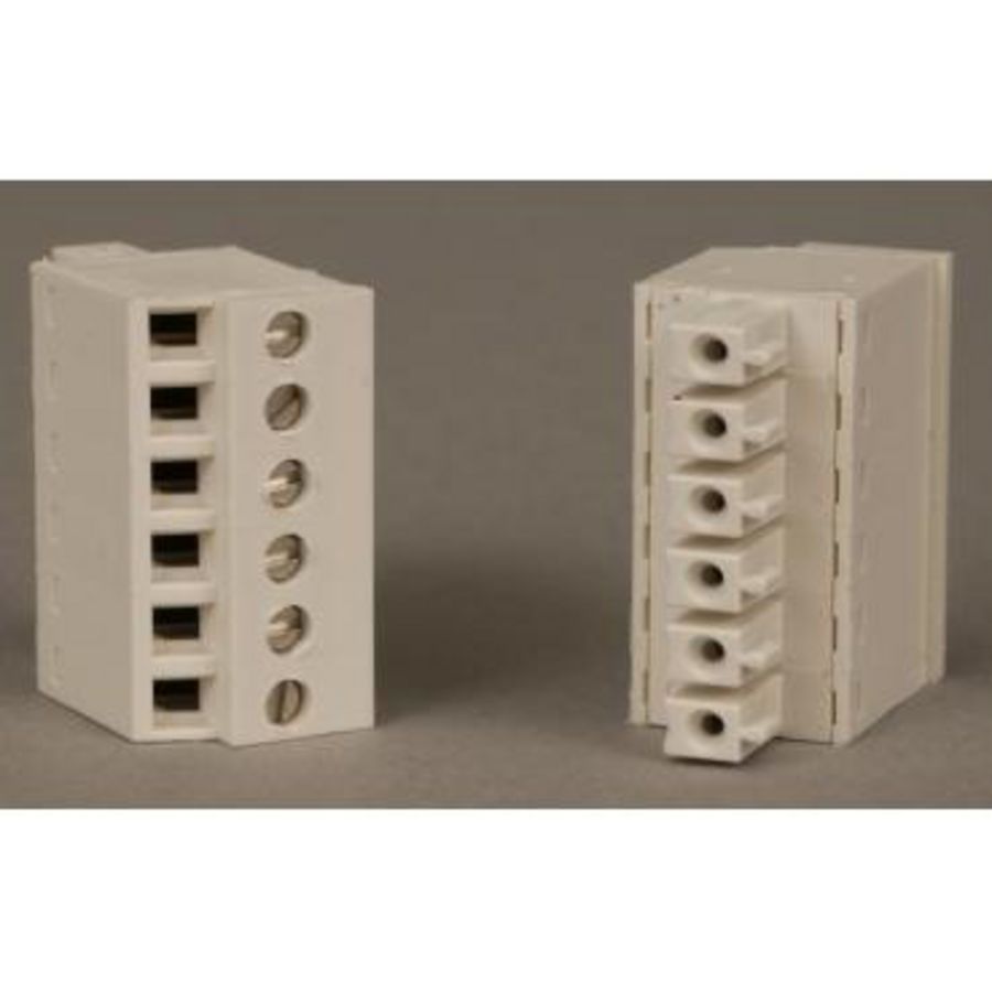 Doos a 20st. 6-pins verwb. connector digi I/O-module Modicon