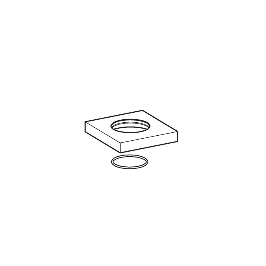 Rozet 75x75 mm compleet einz 59914212