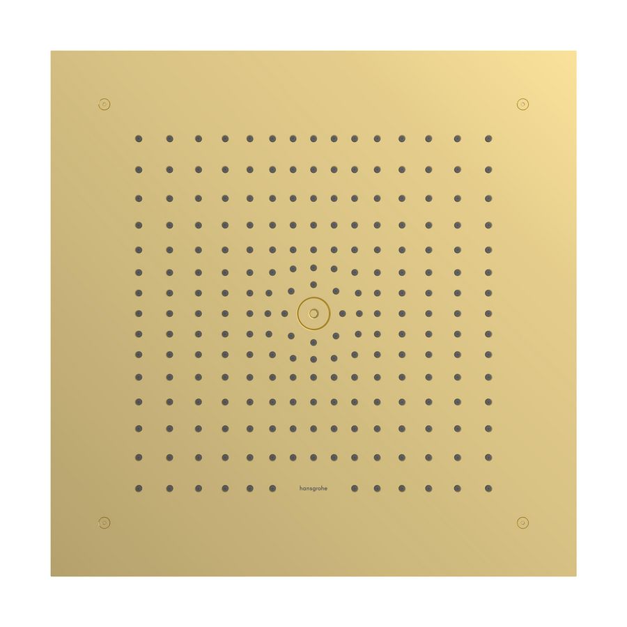 Hoofddouche 400 1 straalsoort EcoSmart plafond inbouw Polished Gold Optic Raindance E