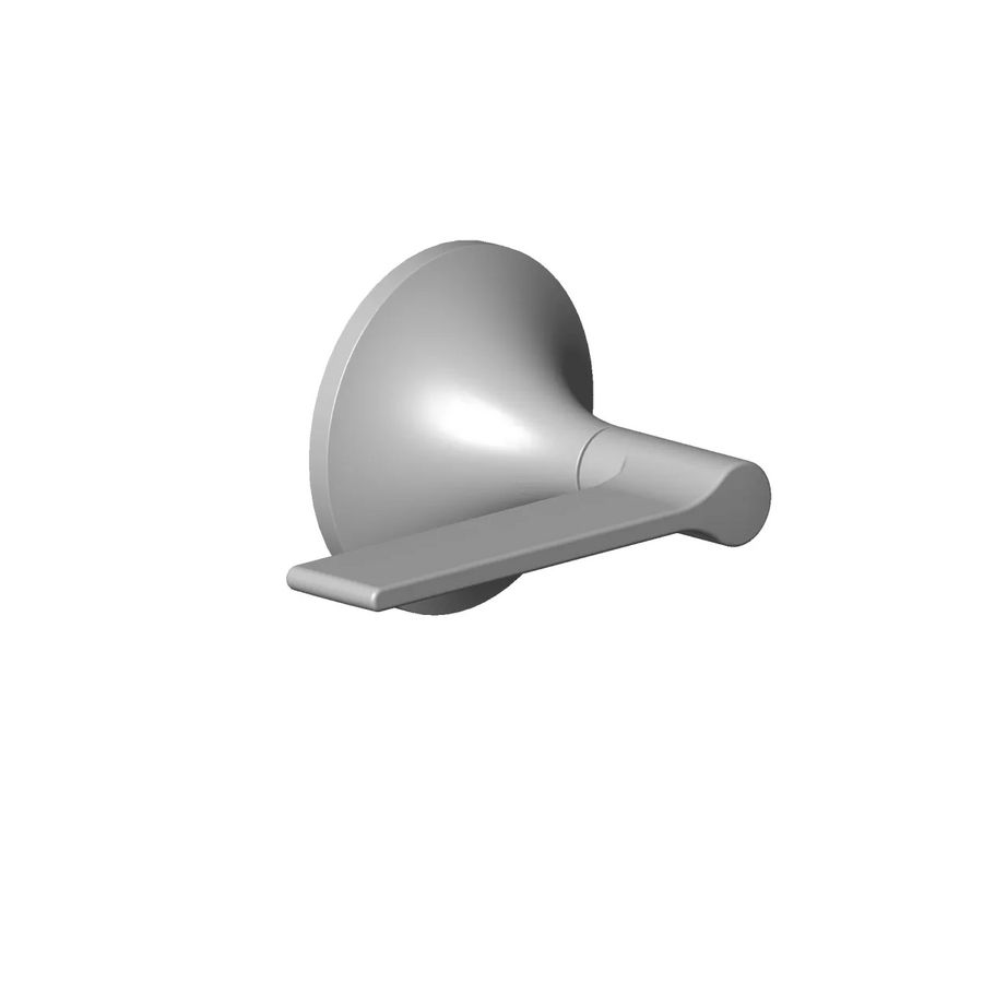 Greep inbouwklep neutraal Hendel 113x68x60mm champ.geb