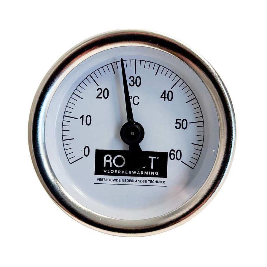 Insteekthermometer 50mm met dompelbuis