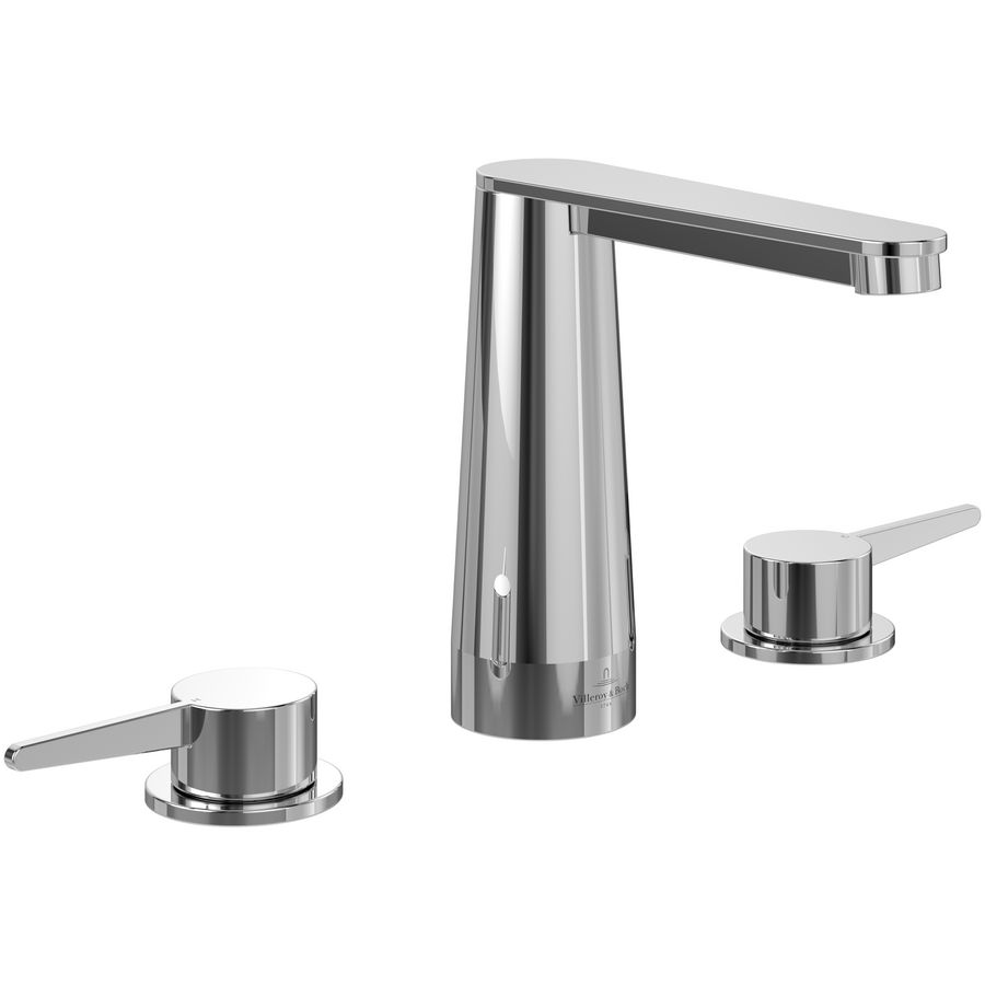 Driegats wastafelkraan Conum Chrome TVW12700100161