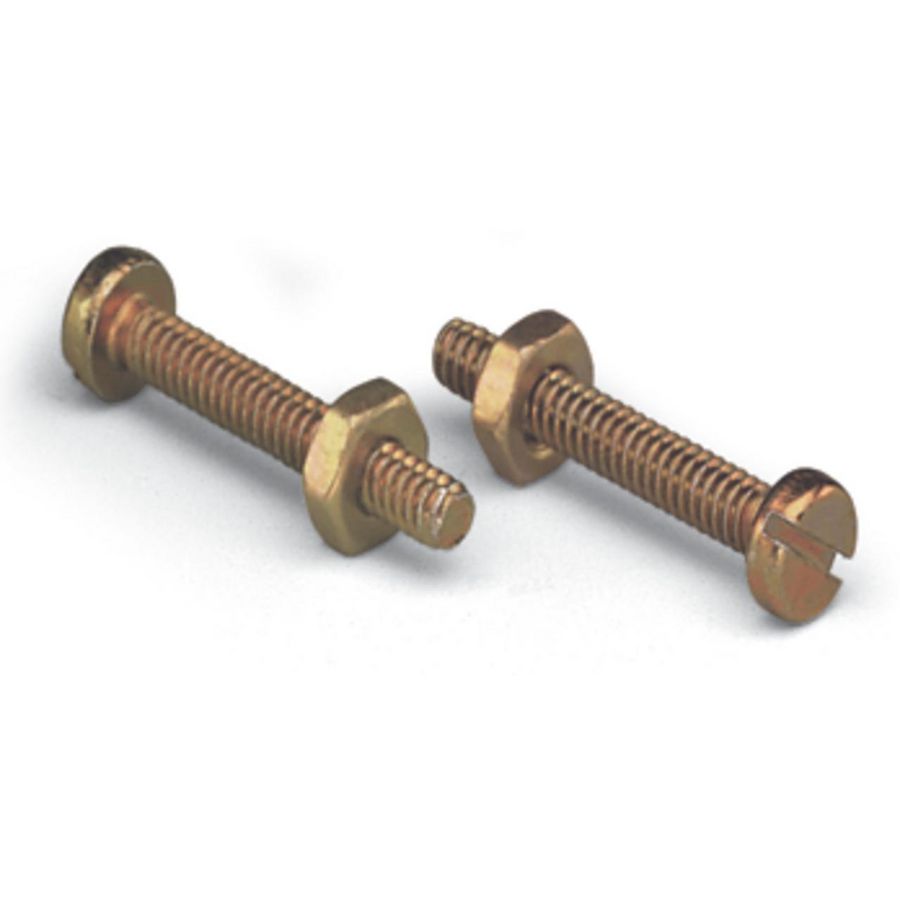 Schroef met moer M2x12, voor bevestigingselement VVE=100