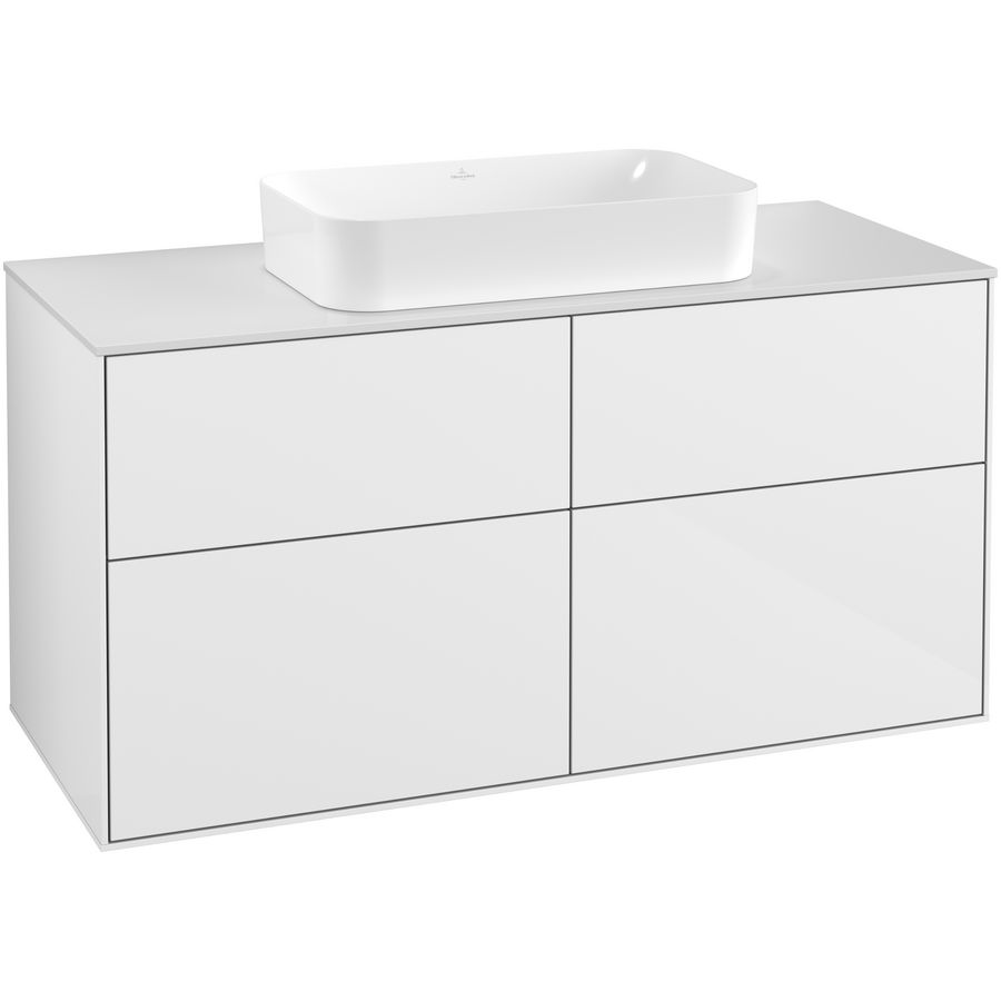 Wastafelonderkast Finion 1200x603x501mm G.White.L G26100GF