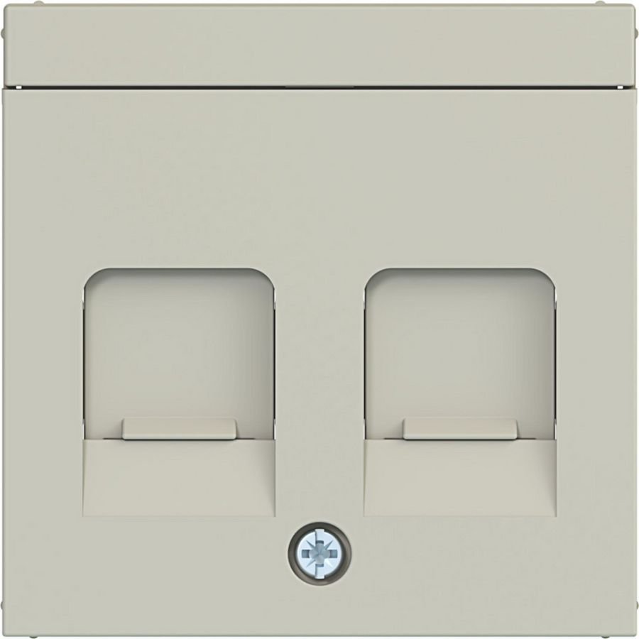 Centraalplaat KeyStone 2-v stofbescherming tekstv. A.x/C.x pebble mat