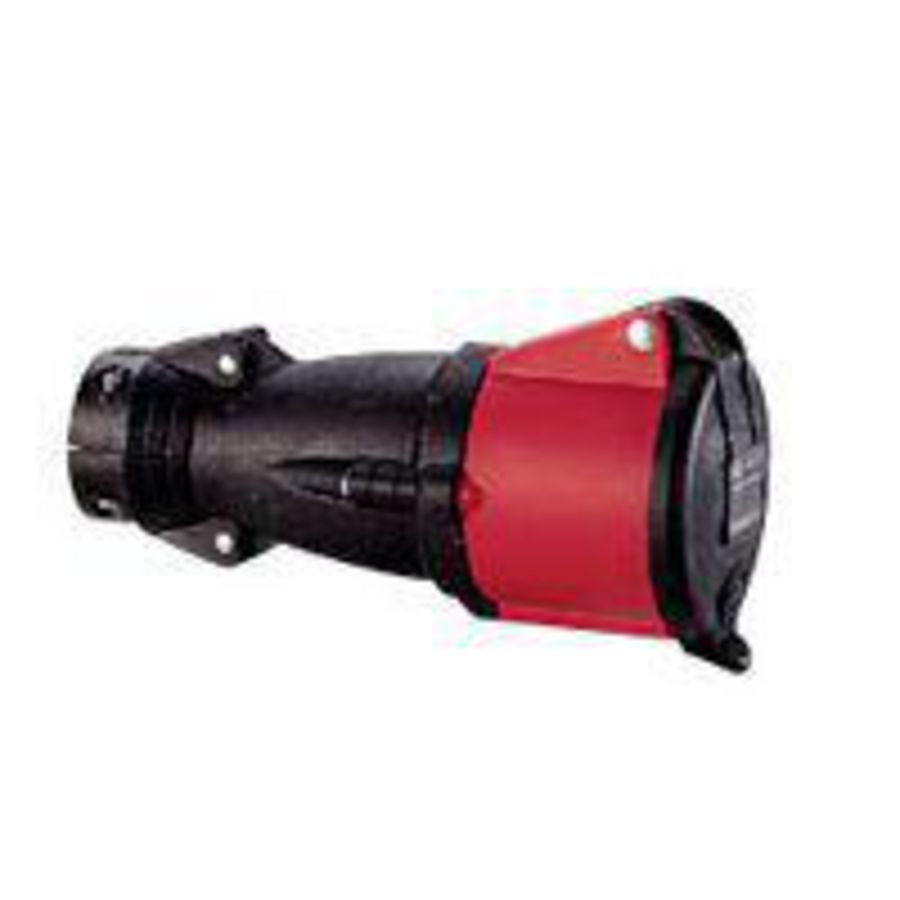 Koppelcontactstop 400V 32A 5-polig IP44 rubber Hypra