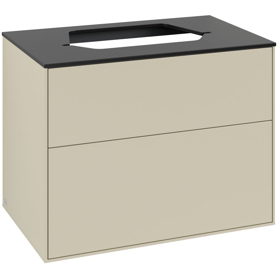 Wastafelonderkast Finion 800x603x501mm S.Grey Matt Lacquer G34200HJ