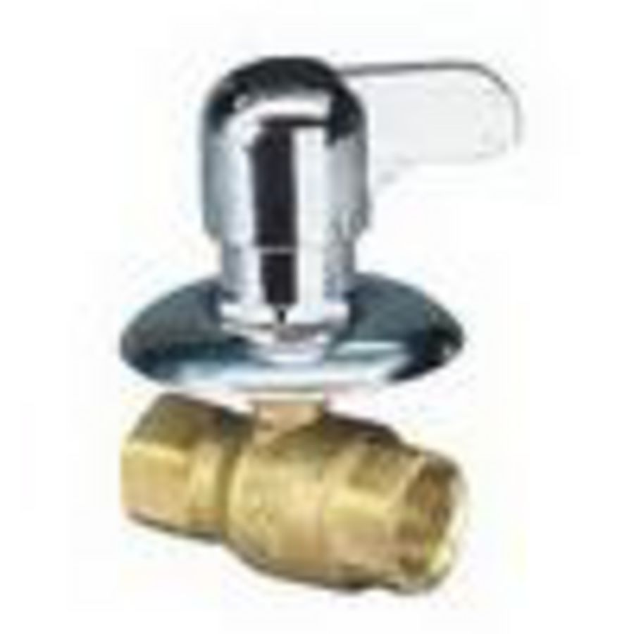 TW Inbouwkogelkraan met hendel PN16 DN15 VVE=50