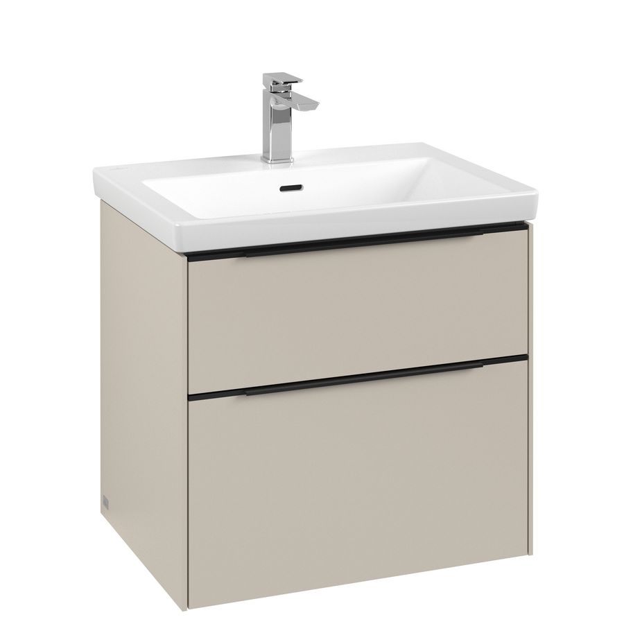 Wastafelonderkast Subway 3.0 622x576x478mm Cashm.Grey C576L1VN