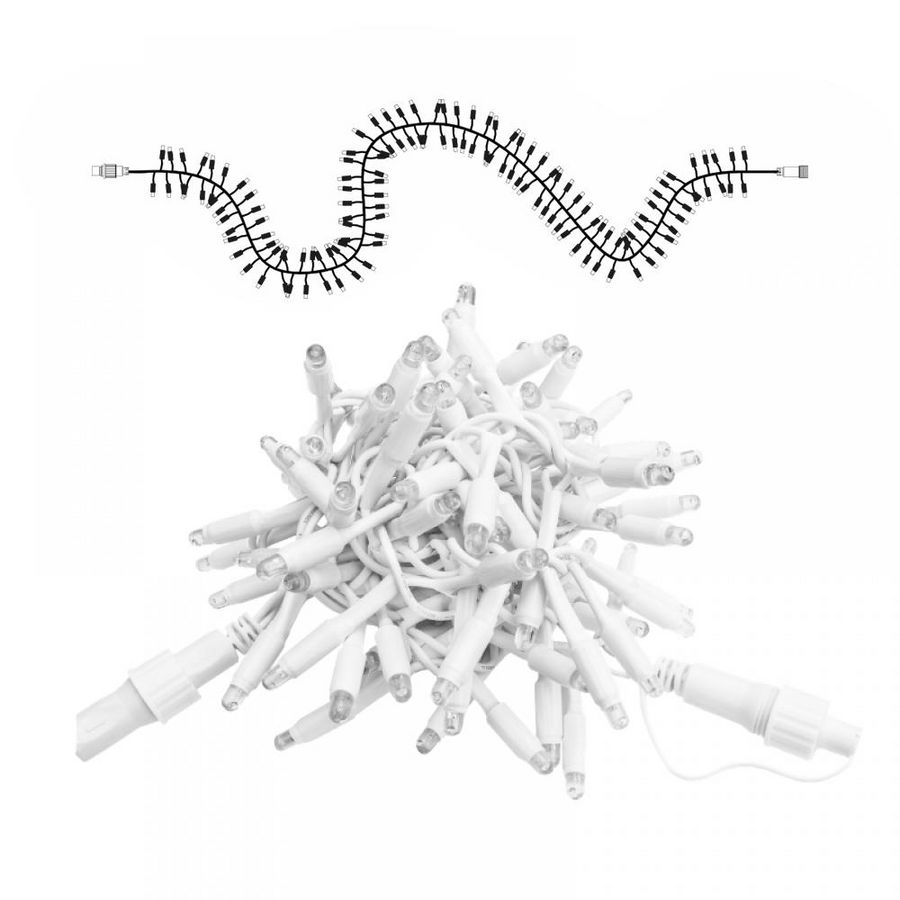 Cluster PS230 2400K WW+ L=2mtr. witte draad