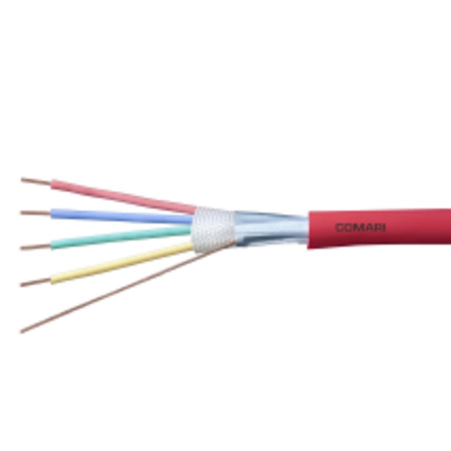 Ring a 200m. Brandmeldkabel E30/E60 2x2x0,8 rood
