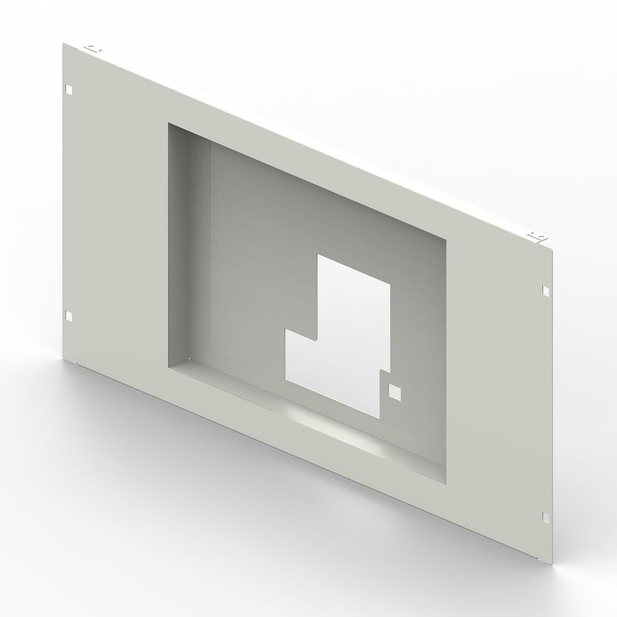 Afdekplaat DPX3 1600 4-polig aardlekschakelaar 36 mod. Vert.