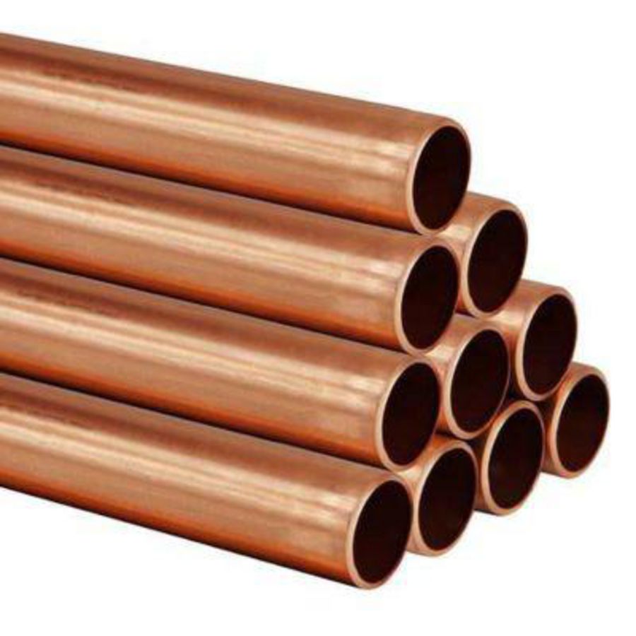 PROMO bundel met 5 lengtes a 5m. Koper buis Sanco 28mm wd 1,2mm