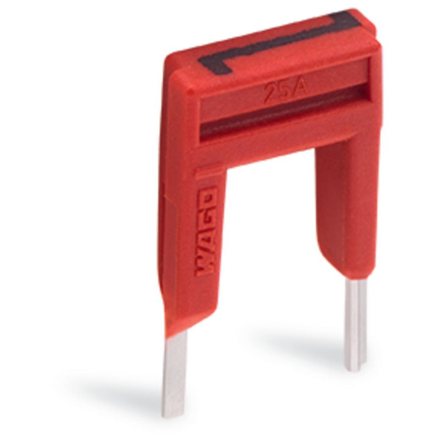 Eindeloze bruggen van 1 naar 3 geisoleerd rood VVE=25