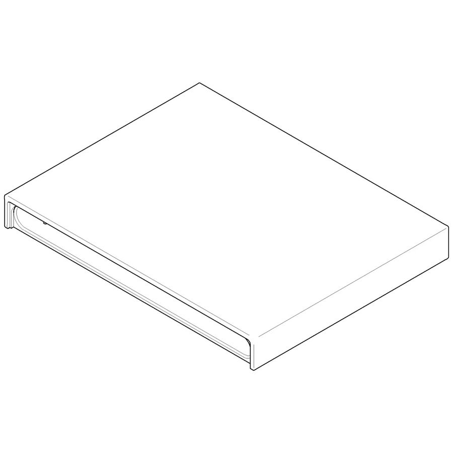 Uitloop 180x20x141mm chr