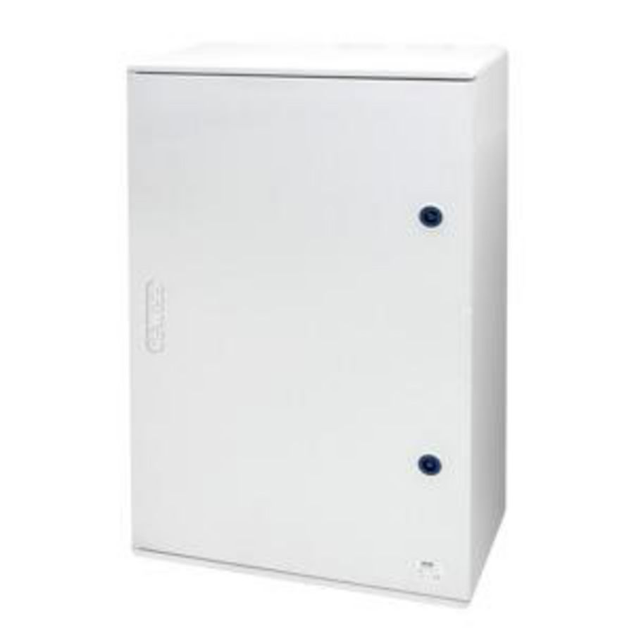 POLYESTER KAST BLANCO DEUR VOORZIEN SLOT 800x1060x350 -