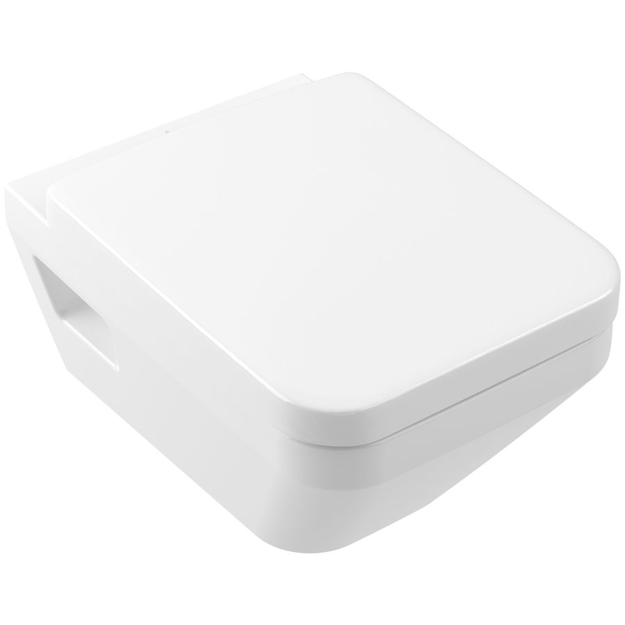 Wandcloset 530mm Architectura diepspoel 5685 Twistflush wit Alpin AntiBAc C+ (excl. zitting)