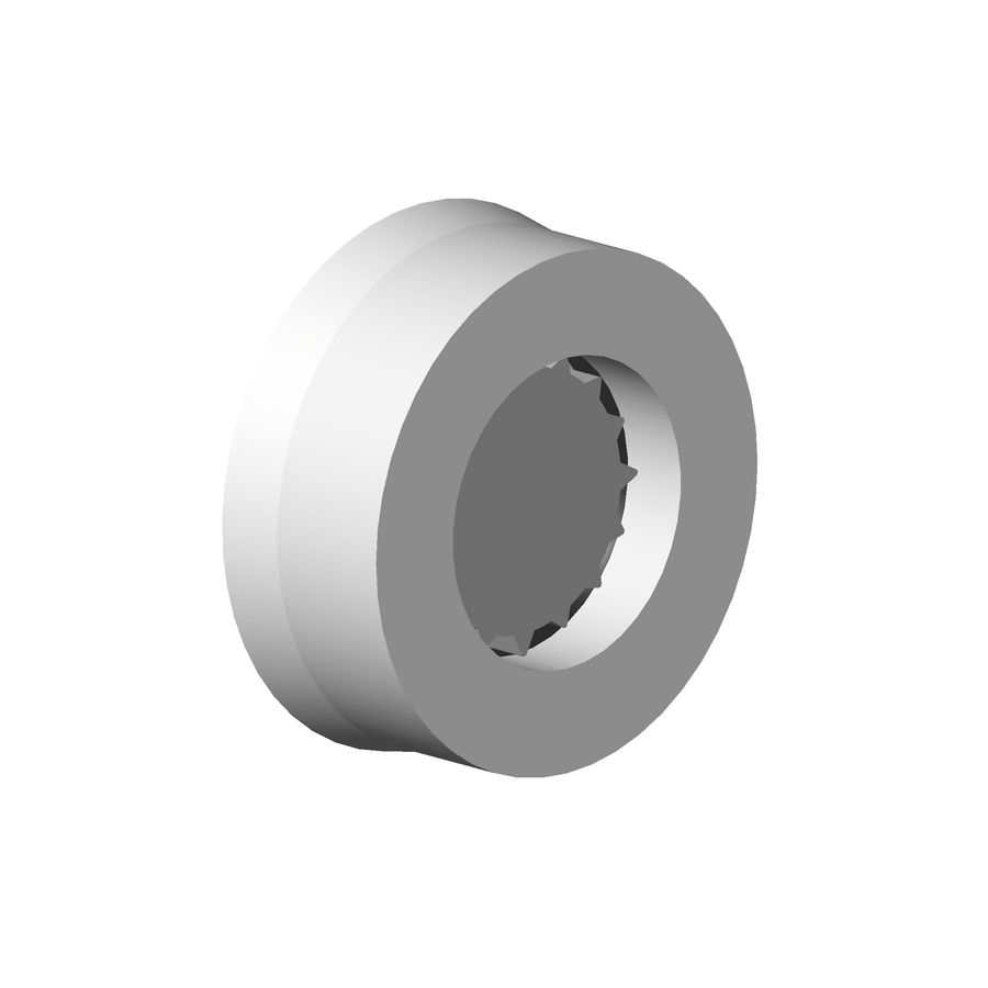 Flow limiter oranje 9 l/min.