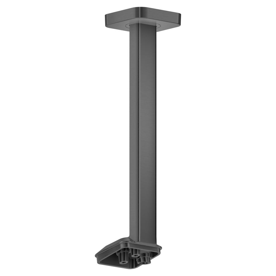 Plafondaansluiting AXOR ShowerSphere 300mm hoofdd. 1 straalsoort Brushed Black Chrome