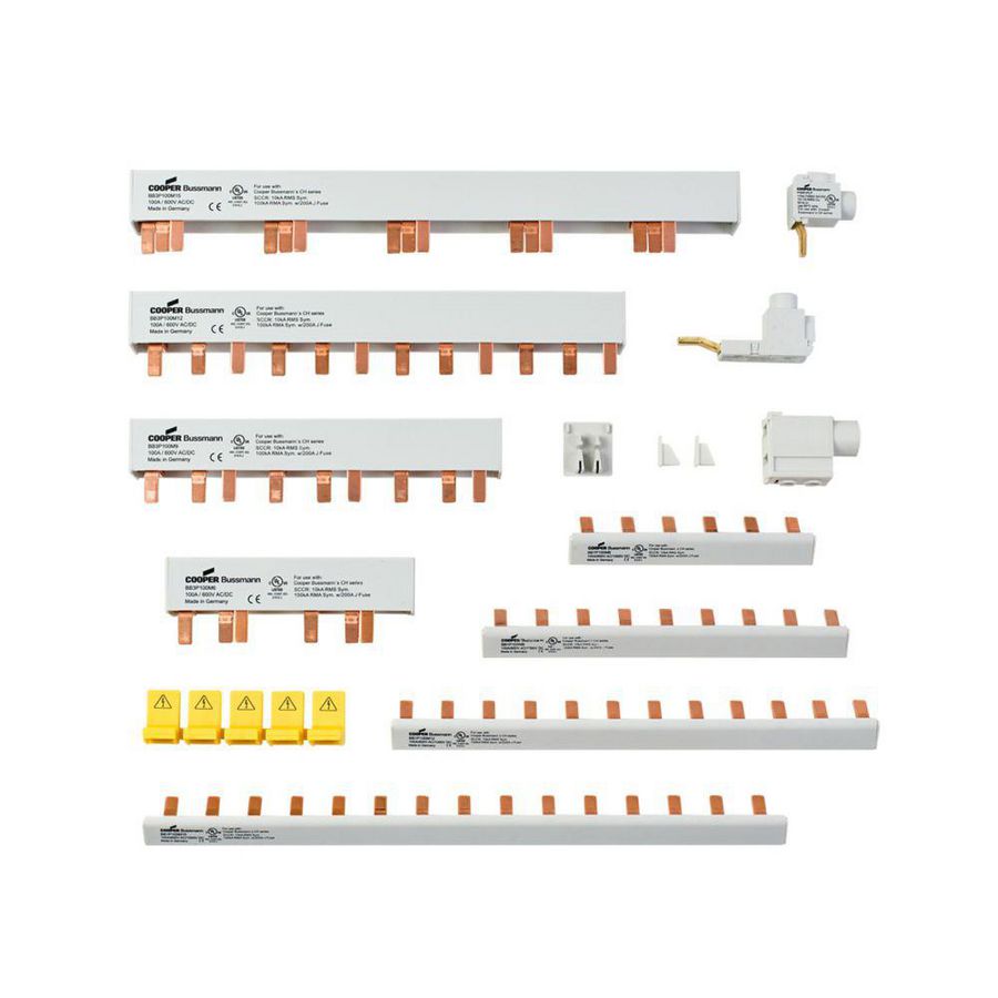 Kamrails 3 fase eindkap 1000 V ac/dc VVE=50