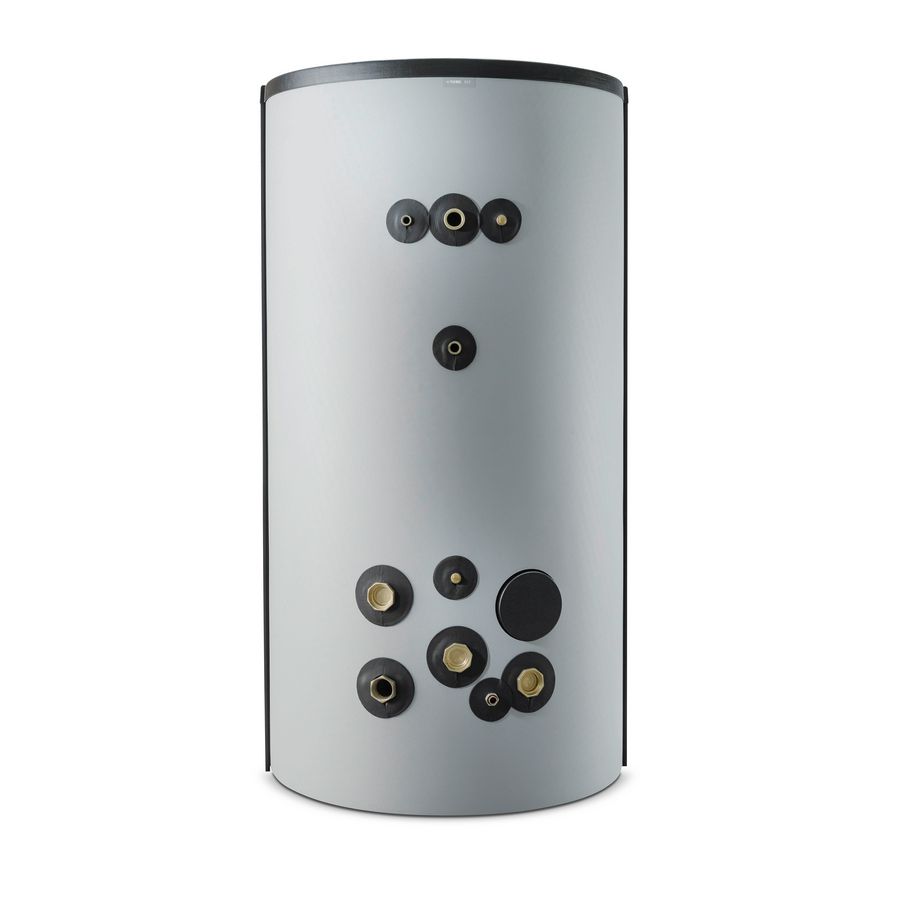 EKS-1000 staand roodkopergevoerde boilervat inhoud 990L