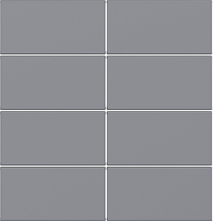 Afdekking KNX taster 8-voudig A.x/C.x titaan