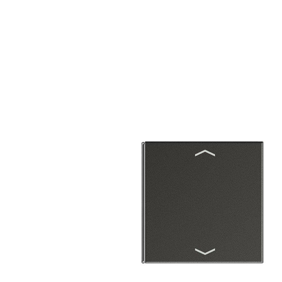 Tastafdekking LS pijl antraciet 4-voudig KNX