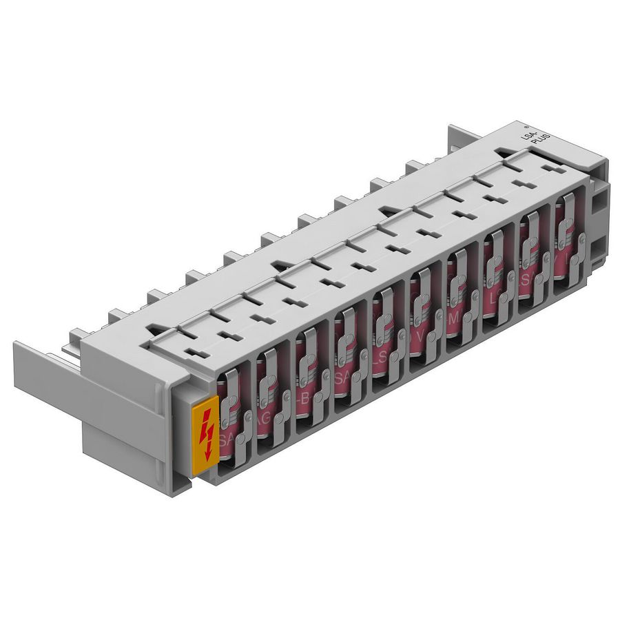 Basisveiligheidsmagazijn 10 tweeaardige voor LSA Plus 180V