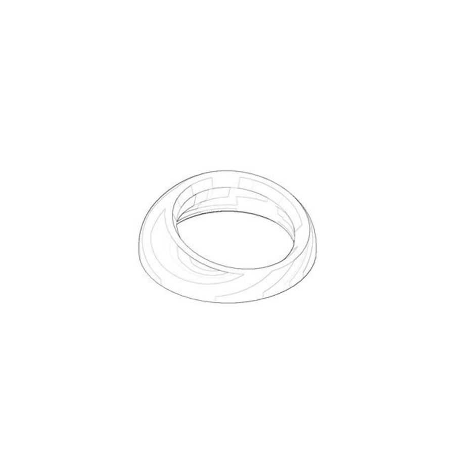 Kapje 36x12mm chr 092830026-00