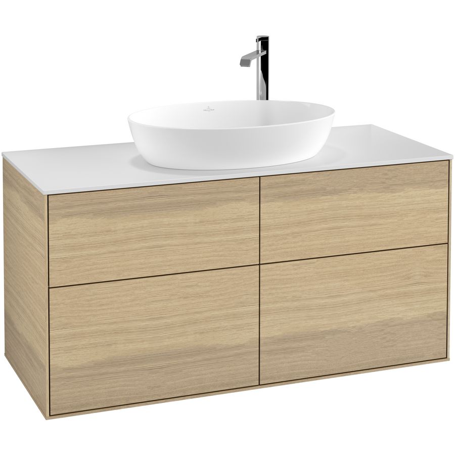 Wastafelonderkast Finion 1200x603x501mm Oak Veneer G91100PC