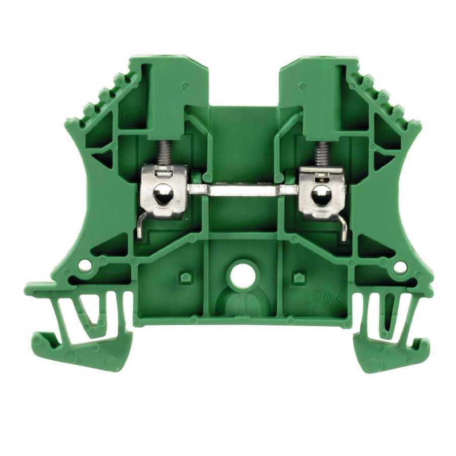 Doorvoerklem groen 2.5mm2 24 A 8 VVE=100