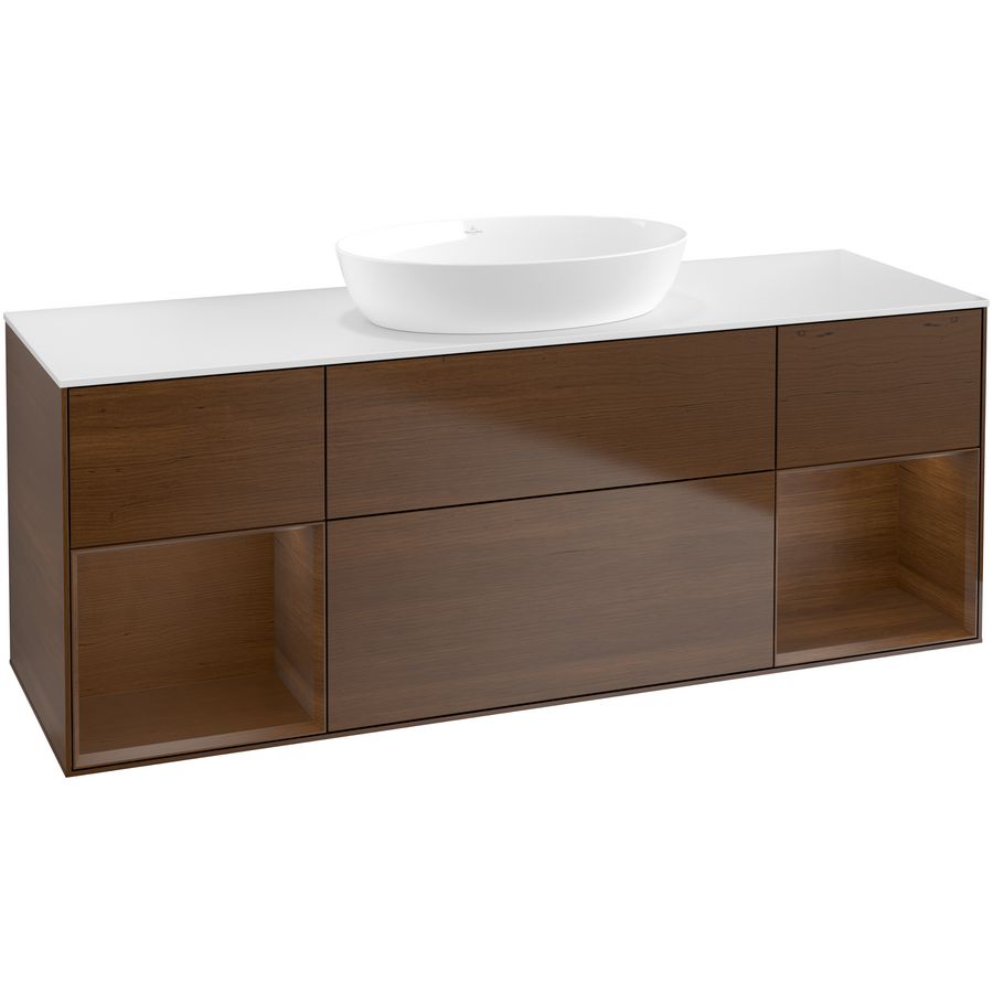 Wastafelonderkast Finion 1600x603x501mm W.Veneer FD01GNGN