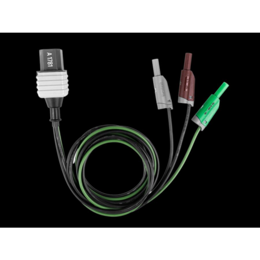 Testsnoer 3-draads 3x1,5 meter