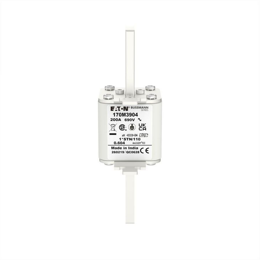 Zekering h. snelheid 200A AC 690V 200kA compact 1 43x VVE=6