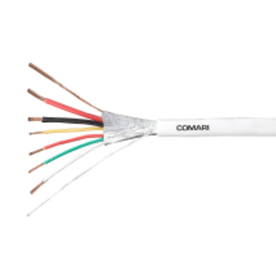 Haspel a 500m. Alarmkabel B2ca 2x0,5+4x0,22mm