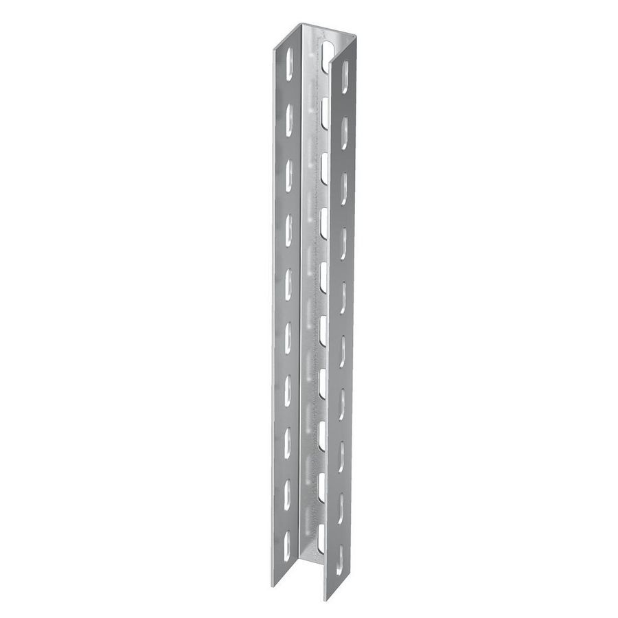 U-profiel 3-zijdig geperf. 50x50x1000 rvs A2 1.43