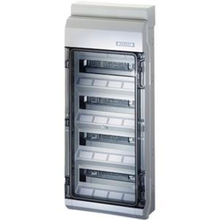 au. beh. KV IP65 48 module 4x12,Tule invoer Nul+PE klem