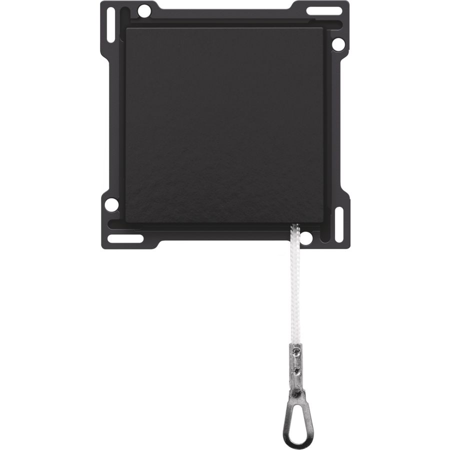 Afwerkingsset trekschakelaar piano black coated